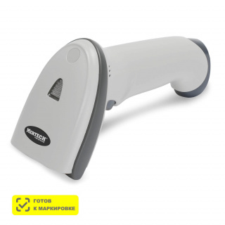 Проводной сканер штрихкода MERTECH 2210 P2D SUPERLEAD USB White - 4829