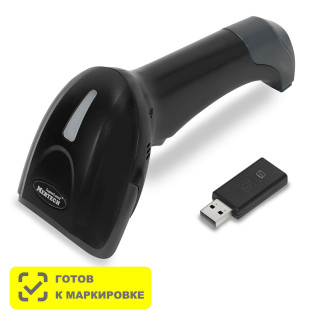 Беспроводной сканер штрихкода MERTECH CL-2310 BLE Dongle P2D USB Black - 4812