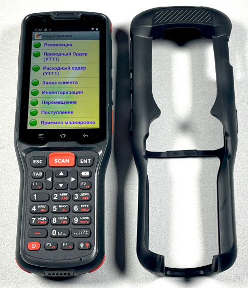 Защитный резиновый бампер для ТСД АТОЛ Smart Prime (без пистолетной рукоятки) 54205 54205