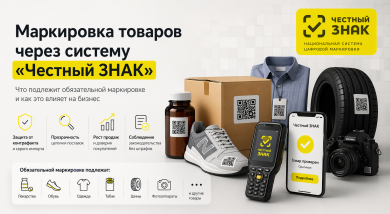 Маркировка товаров через систему «Честный знак»: что подлежит обязательной маркировке