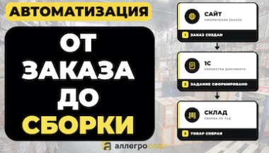 Автоматизация обмена сайта и 1С для оптовой компании