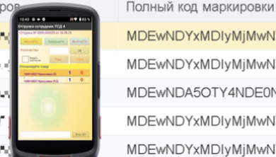 Сохранение полного кода маркировки в модуле Аллегро